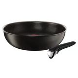 Tefal L6501902 Ingenio Expertise Tava Wok 2 Parça Alüminyum Siyah 36,5 X 30,5 X 9 Cm (Çap: 28 Cm)