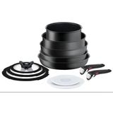 Tefal L76490 Ingenio Titanium 3X Ultimate Büyük Tava Ve Tencere Seti 12 Parça - 2100125549