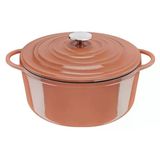Tefal Lov Emaye Dökme Demir Kapaklı Kavurma Makinesi 29Cm 7.4L Hollandalı Fırın Her Türlü Dökme Demir Tencere Pişirme Tencereleri Bulaşık Makinesinde Yıkanabilen Pişmiş Toprak E2600504