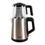 Tefal Magic Tea XL 1650W, 1.8L Su Isıtıcı, 1.2L Cam Demlik, Paslanmaz Çelik Çay Makinesi