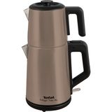 Tefal Magic Tea XL Paslanmaz Çelik Gövdeli 1650 Watt Çay Makinesi - Gri - Gümüş