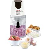 Tefal Masterchop 4 Bıçaklı Doğrayıcı 500 W Güç ile Beyaz Cam Haznede Kolay Temizlik