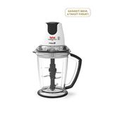 Tefal Masterchop Powelix Extra Hazneli 6 Bıçaklı 1000w Doğrayıcı 1,5 Lt - Beyaz