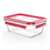 Tefal Masterseal Fresh Taze Kavanoz, Dikdörtgen, 0,85 l, Gıdaları Saklamak için, İstiflenebilir, Fırın ve Dondurucu için N1040810, Şeffaf