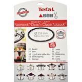 Tefal Nutricook Acticook Clipso Düdüklü Tencere 6-8-10 lt Lastik X1010003