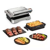 Tefal Optigrill 4'Ü 1 Arada Akıllı Izgara, Barbekü, Fırın, Tam Yemek, Mükemmel Sonuçlar, İzleme Yok, Temizlemesi Kolay, Kendi Uygulaması, Da