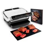Tefal Optigrill Elite Temaslı Izgara, 12 Otomatik Elektrikli Izgara Programı, Pişirme Seviyesi Göstergeli Dijital Ekran, Çıkarılabilir Plakalar, Elektrikli Izgara, Paslanmaz Çelik, Gc750d16