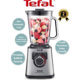 Tefal Perfectmix + 1200 Watt 2 Litre Yüksek Hızlı Smoothie Blender, Premium Tasarım - Gri