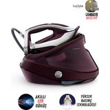 Tefal Premium LED Işıklı, 8,3 Bar Yüksek Basınçlı 680G/DK Ultra Güçlü Buhar Kazanlı Ütü,lambader Hediye - Bordo