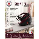 Tefal Pro Express Protect Bordo Renkli Buhar Kazanlı Ütü Güçlü Performans ve Otomatik Kapanma