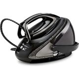 Tefal Pro Express Ultimate Care Ultra Premium Buhar Kazanlı Ütü - Güçlü Buhar Performanslı - Özel Taban Teknolojisi, Luciole Lambader Hediye - Siyah