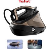 Tefal Pro Express Vision 9 Bar Endüstriyel Güçte LED Işıklı Buhar Kazanlı Ütü - Akıllı Buhar Sensörü, Kireç Avcısı, Sessiz Çalışma ve Durilium Airglide Taban - Altın - Siyah