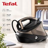 Tefal Pro Express Vision Buhar Kazanlı Ütü, 3000 W, 9 Bar Buhar Basıncı, 750 G/dk Şok Buhar, 180 G/dk Sürekli Buhar,akıllı LED Işık ve Kireç Önleyici - Kahverengi