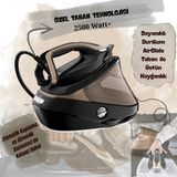 Tefal Pro Express Vision Buhar Kazanlı Ütü 3000 Watt Siyah-Kahverengi Otomatik Kapanma Özelliğiyle