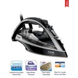 Tefal Pure Max Hızlı Isınma ve Yüksek Performanslı Buharlı Ütü, Özel Taban Teknolojisi, Onerous Mutfak Tartısı Hediye - Siyah