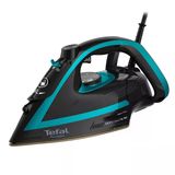 Tefal Puregliss Buharlı Ütü, 3000 Watt, 280 G/Dak. Buhar Püskürtme, Xl Su Doldurma Açıklığı, Sabit Raf, Micro-Calc Filtre, Damlama Önleyici, Otomatik Kapanma, Siyah/Turkuaz, Fv8066