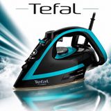 Tefal Puregliss Buharlı Ütü 3000W Durilium Airglide Tabanlı Güçlü Buhar Performanslı - Mavi