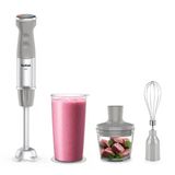 Tefal Quickchef+ El Blenderi, Powelix Bıçak Teknolojisi, 20 Hız Ayarı, Turbo Modu, Kompakt Tasarım, Çırpma Aparatı, 800 Ml Dozaj Kabı, Sessiz Mod, Yumuşak Tutma Sapı, Hb673b30