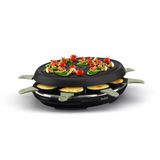 Tefal Raclette Neo Deco Eco Design 8 Re31e8, Raclette Ve Izgara, 8 Kişilik, Yapışmaz Kaplama, 2'Si 1 Arada İşlevi, Enerji Tüketiminde Kazanç, Geri Dönüştürülebilir Çevreci Tasarım, Made İn France