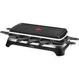 Tefal RE4588 Raclette Izgara - 1350 W Paslanmaz Siyah