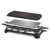 Tefal Re45a812 - Raclette/Izgara/Pierre À Izgara - 1,4 Kwatt - Siyah/İnox