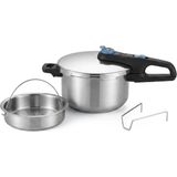 Tefal Secure Trendy 4 L Buhar Aparatlı Düdüklü Tencere