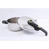 Tefal Secure Trendy Dã¼dã¼klã¼ Tencere 4 L - Çelik Kaplama, Indüksiyon Uyumlu, Premium Pişirme - Gümüş