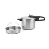 Tefal Secure Trendy P2580701 Düdüklü Tencere 6 L + Buhar Aparatı