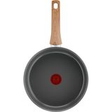 Tefal Seramik Kaplama 24 cm Kısa Tencere - Yapışmaz Taban, Premium Pişirme - Siyah