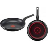 Tefal SimplyClean 30 cm Difüzyon Tabanlı Titanyum Kaplamalı Düz Tava - Kolay Temizlik Özelliği