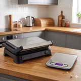Tefal Supergrill 3in1 Xl 2200W Tost Makinesi Inox - 8 Porsiyon Kapasiteli Izgara ve Barbekü ve Mutfak Tartısı