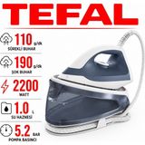 Tefal SV4110 Express Mini Buhar Kazanlı Ütü 2200 Watt 110 gr Sürekli 190 gr Şok Buhar Güçlü Performans Çıkarılabilir Su Haznesi Kireç Önleme ve Pratik Kullanım