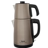 Tefal Tea Expert Deluxe Şampanya Çelik Demlikli Çay Makinesi