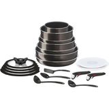 Tefal Tefalıngenio Xl Intense Titanyum 2x Maxi Set 19 Parça - Siyah