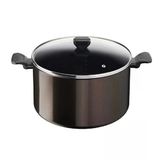 Tefal Tencere 30 Cm (12,2 L) + Cam Kapak, İndüksiyon Hariç Tüm Ocak Türleri İçin, Yapışmaz Kaplama, Easy Cook & Clean B5546902