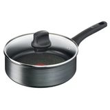 Tefal Titanium Fusion Kapaklı Sote Tavası | 24Cm | İndüksiyon Dahil Her Türlü Soba İçin Uygundur Termo Sinyal | G12432 | Pfoa İçermez