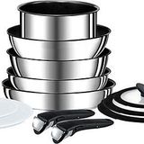 Tefal Titanium Ingenio Preference Metal 12 Parça Büyük Tava ve Tencere Seti