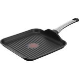 Tefal Titanyum 1x Excellence Izgara Tava Kare 26CM - Siyah