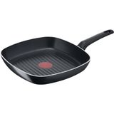 Tefal Titanyum 1X SimpleCook Difüzyon Tabanlı 26 Cm Izgara Tava - 2100118532