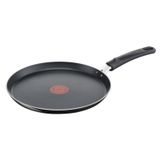 Tefal Titanyum 1X Simplecook Siyah 25 cm Difüzyon Tabanlı Krep Tava