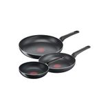 TEFAL Titanyum 1x Sımplecook Üç'lü Tava Seti 20/24/28 Cm