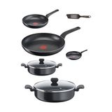 Tefal Titanyum 1x Simplyclean Set Tencere - Siyah