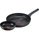 Tefal Titanyum 2'li Tava Seti - 28 Cm, Yapışmaz, Premium Pişirme - Siyah