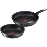 Tefal Titanyum 6x Unlimited 22/28 cm Indüksiyon Tabanlı 2' Tava Seti - 2100120022 - Standart