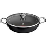 Tefal Titanyum Kaplama 24 cm Şef Tencere - Yapışmaz Taban, Premium Pişirme, Indüksiyon Uyumlu - Siyah