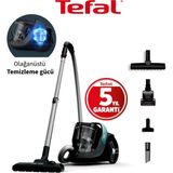 Tefal Turbo Başlıkılı Sessiz & Güçlü 900W X-Trem Power Cyclonic Max 2,5 Litre Toz Torbasız Elektrikli Süpürge - Siyah