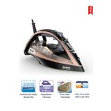 TEFAL Turbo Buhar Gücü 260 Gr/dk Durilium Airglide Tabanlı Micro-Calc Filtre Sistemli 3200W Buharlı Ütü