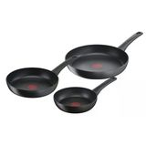 Tefal Ultimate 3 Tava Seti 20/24/28 Cm, Çok Sağlam Kaplamalı, Thermo-Signal, Thermo-Fusion, Derin Şekilli, Her Türlü Ocak, Fırına Uygun, G2609