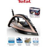 Tefal Ultimate Pure 3200W Kireç Avcısı Teknolojili Profesyonel Buharlı Ütü, 260G Şok Buhar ve Durilium Airglide Autoclean Taban - Siyah