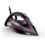 Tefal Ultimate Pure Buharlı Ütü, 240 G/Dk Şok Buhar, 55 G/Dk Sürekli Buhar, 350 Ml Su Haznesi, 3000 W Güç, Yapışmaz Durilium Taban, Kireç Önleyici, Damlamaya Karşı Koruma, Mor Ve Siyah, Fv9830